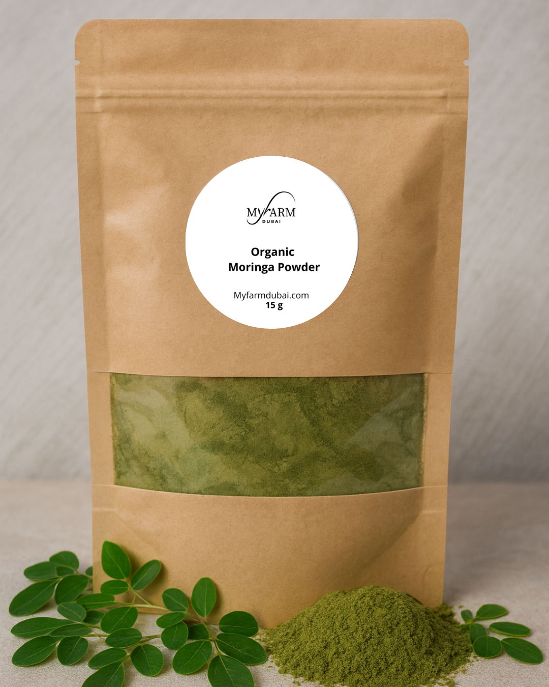 Organic Moringa Leaf Powder – Myfarmdubai
