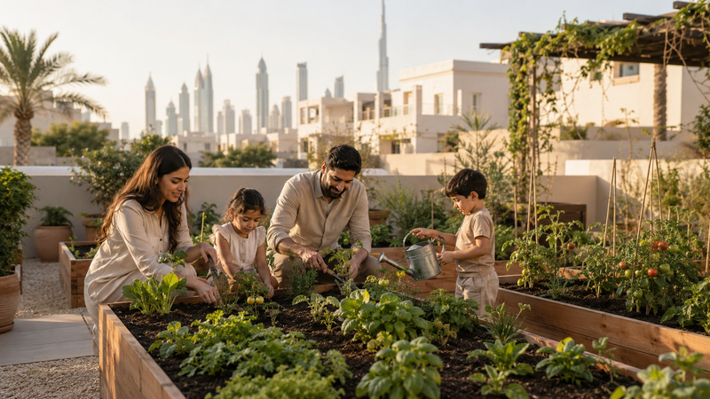 hOME VEGETABLE GARDEN DUBAI