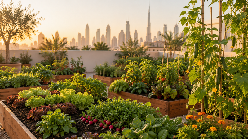 Best Vegetables to Grow in Dubai During Winter
