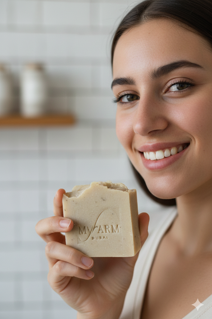 Natural beauty and skincare products for daily self-care