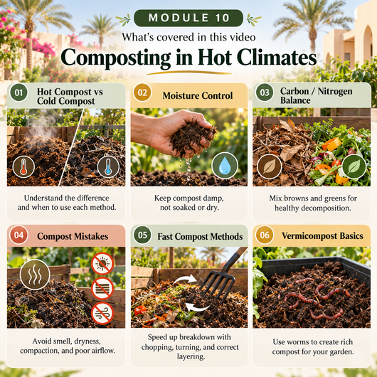 Make Compost Work in Hot Climates