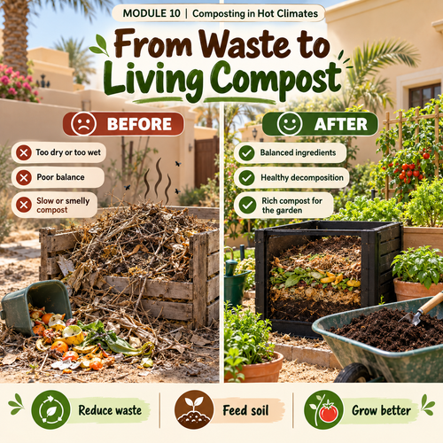 Make Compost Work in Hot Climates