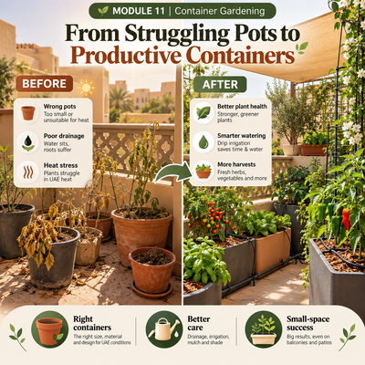 Grow Food in Pots, Balconies & Small Spaces