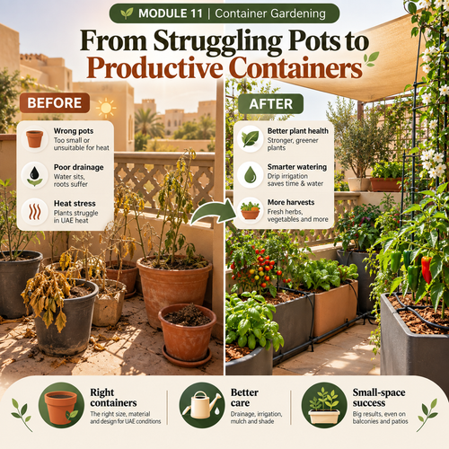 Grow Food in Pots, Balconies & Small Spaces