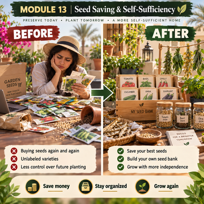 Save Your Own Seeds & Grow Again