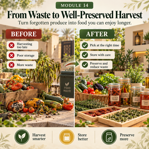 Harvest, Store & Preserve Your Garden Produce