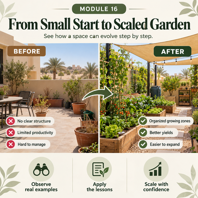 Learn From Real Gardens & Grow Step by Step
