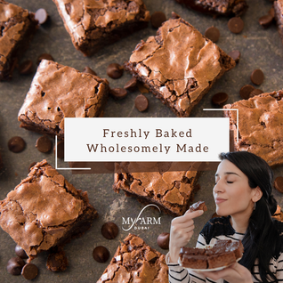 Dark Chocolate Brownie - Freshly Baked Delight