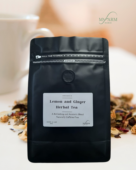 Lemon and Ginger Herbal Tea - 30g
