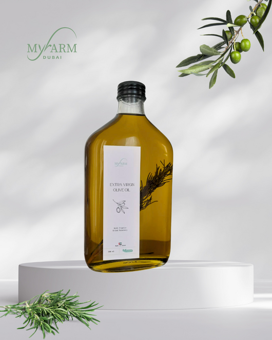 Extra Virgin Olive Oil with Organic Dried Rosemary - 500ml