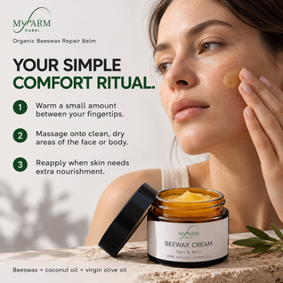 Organic Beeswax Skin Repair Balm 50g – For Dry & Irritated Skin