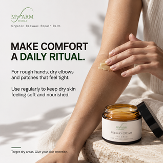 Organic Beeswax Skin Repair Balm 50g – For Dry & Irritated Skin