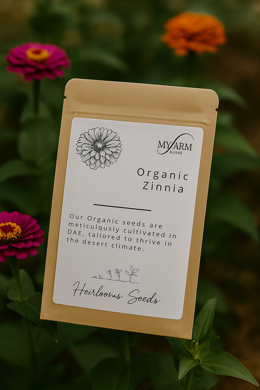 Organic Zinnia Seeds Heirloom
