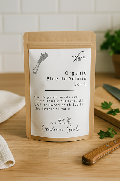 Organic Heirloom Blue de Solaise Leek Seeds