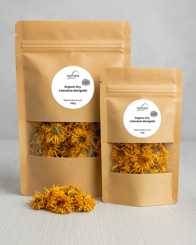Organic Dried Marigold Calendula Flowers