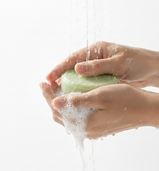 شامبو عضوي صلب - توازن منقي (للشعر الدهني)