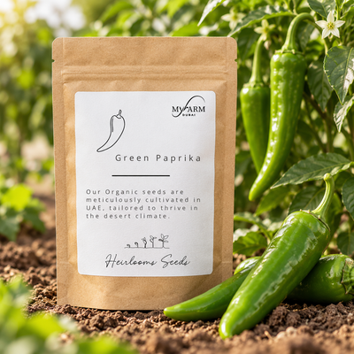 Seeds Organic Green Paprika