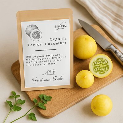 Organic Heirloom Lemon Cucumber Seeds