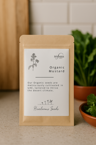 Seeds Organic Mustard  Heirloom