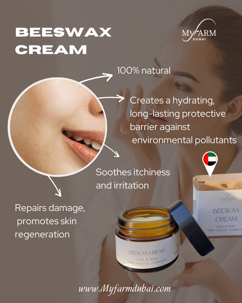 بلسم إصلاح البشرة الجافة والمتهيجة من SOS - بلسم شمع العسل العضوي (50 جم)