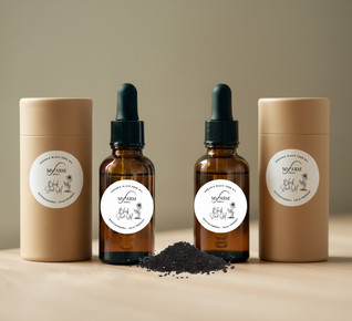Organic Black Seed Oil  (Nigella sativa) 30ml  Cold-Pressed