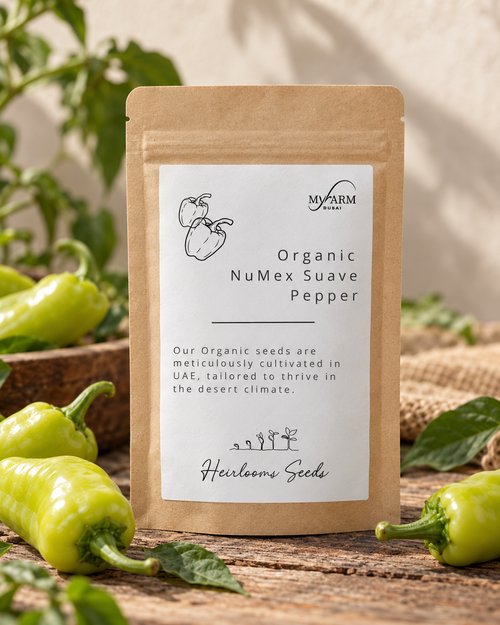 Organic Heirloom NuMex Suave Pepper Seeds