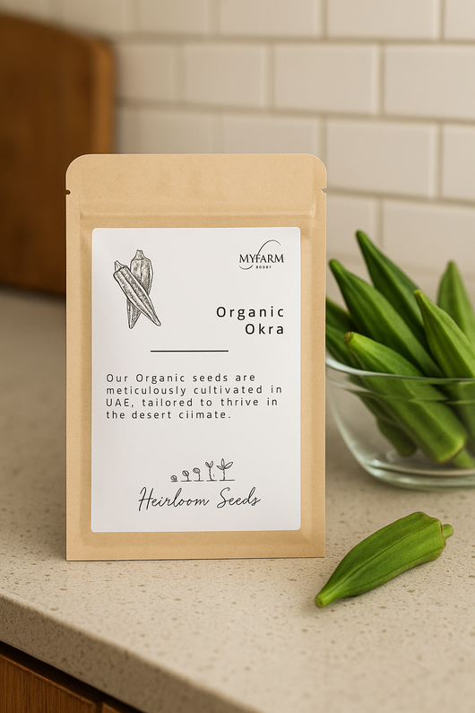 بذور البامية العضوية التراثية