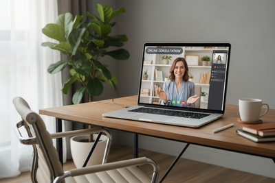 الاستشارات عبر الإنترنت