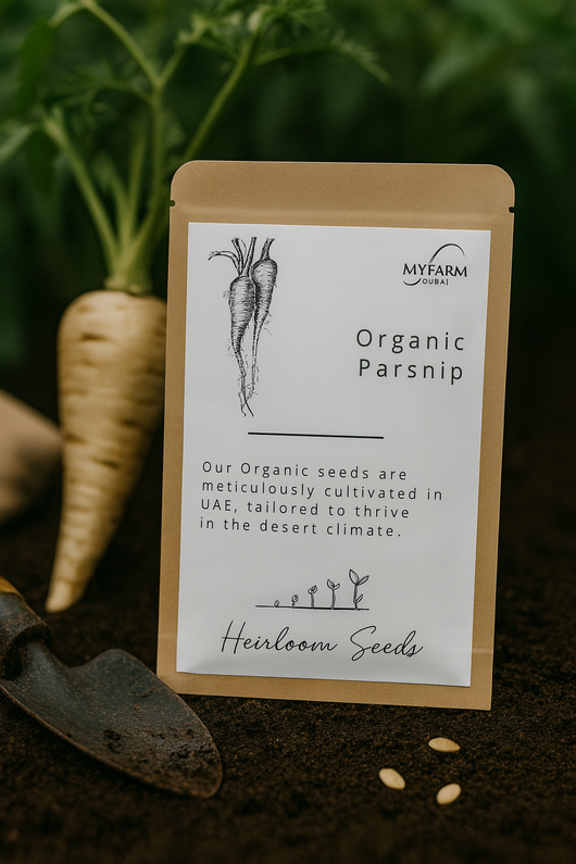 Organic Heirloom Parsnip Seeds