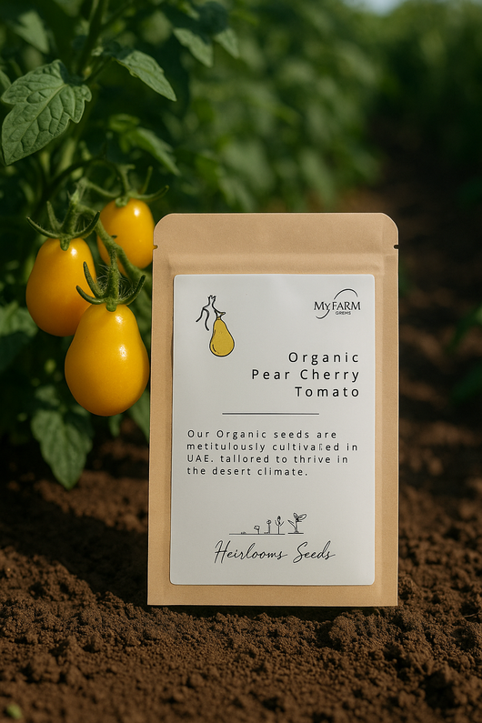Seeds Organic Cherry Tomato Pear Heirloom