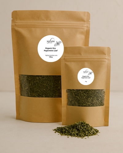 النعناع المجفف العضوي