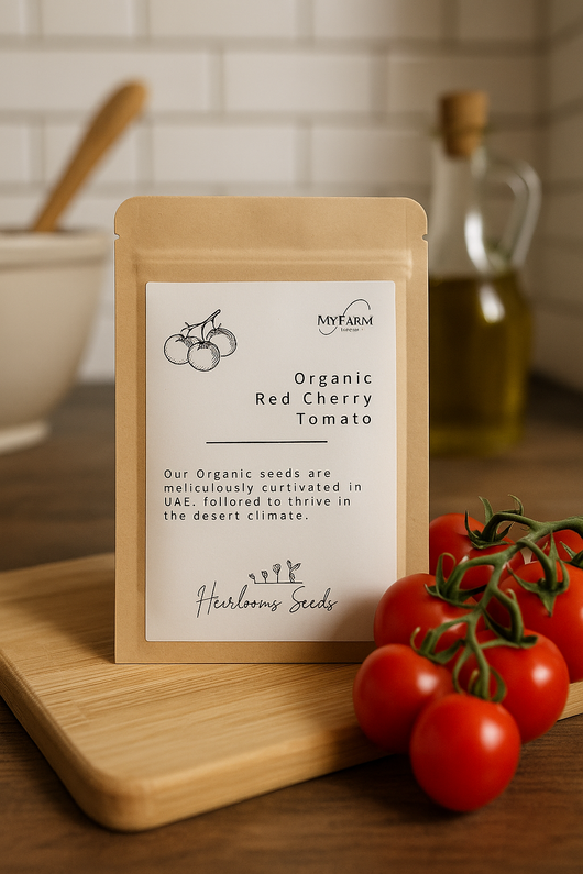 بذور طماطم كرزية حمراء عضوية من الأصناف القديمة