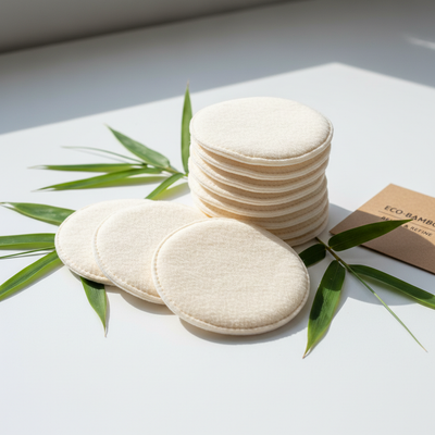 reusable bamboo pad make up remover