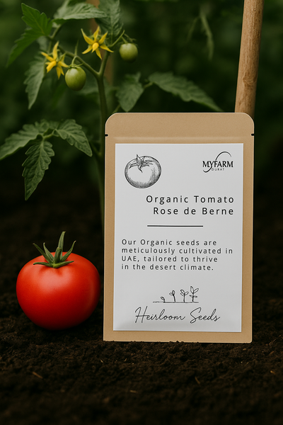 Organic Rose de Berne Tomato Seeds  Heirloom