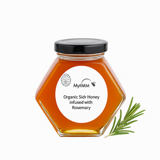 Infused Rosemary Honey – “Herbal Focus”
