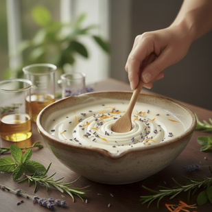 2. غني بالأعشاب المزروعة محليًا