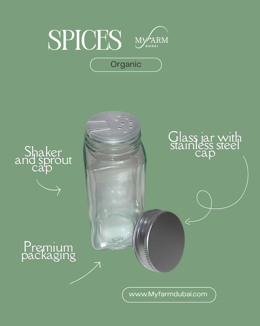 مجموعة التوابل العضوية الفاخرة - مجموعة التوابل المثالية المكونة من 12 نوعًا