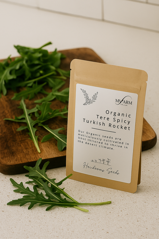 Organic Turkish Rocket (Tere) Seeds Heirloom