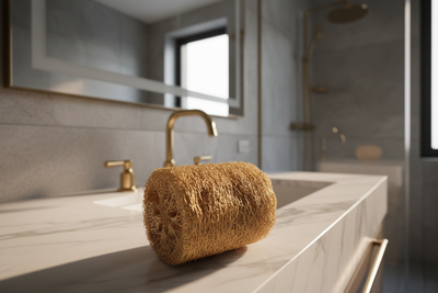 top sauf que la loofah est trop grosse