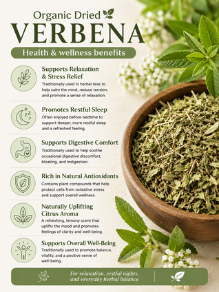 Organic Dried Verbena