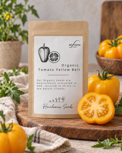 Organic Heirloom Yellow Bell Tomato Seeds