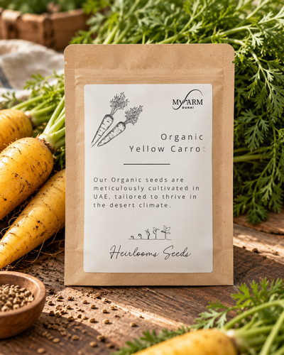 Organic Heirloom Yellow Carrot Seeds