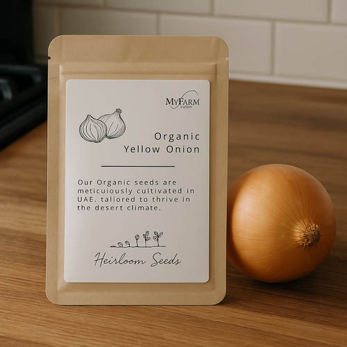 بذور بصل أصفر عضوي من أصناف تراثية